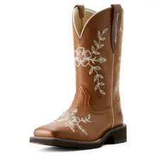 Women's Ariat Country Cork Floral Western Boot - 10053598 1