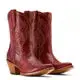 Women's Ariat Julietta J Toe Red Western Boot - 10074387 1