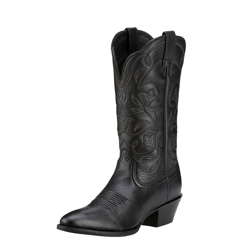 Women's Black Heritage R Toe Boot - 10001037 1