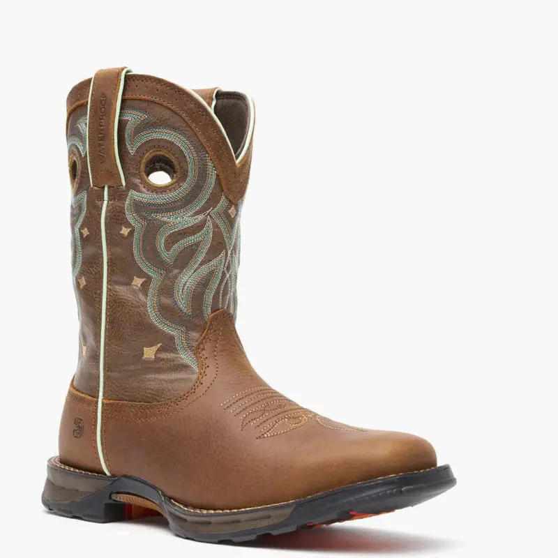 Women's Durango Maverick Steel Toe Waterproof Western Work Boots - Drd0416 1