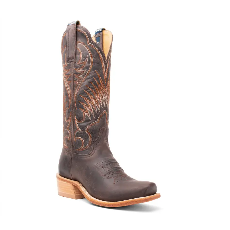 Women's Hyer Leawood Chocolate Goat With 13" Chocolate Goat Tops - Hw42016 1