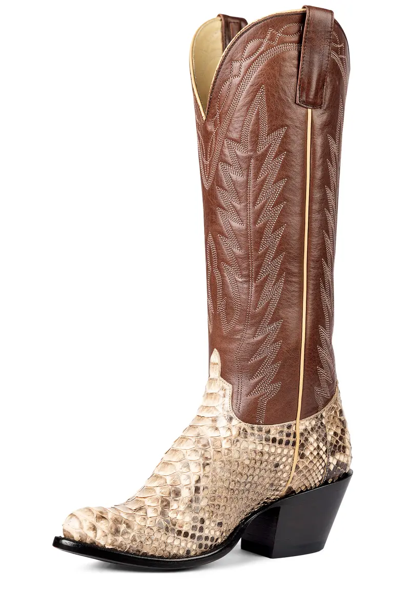 Women's Macie Bean Mink Python With 15" Coffee Station Tops - M4003 1