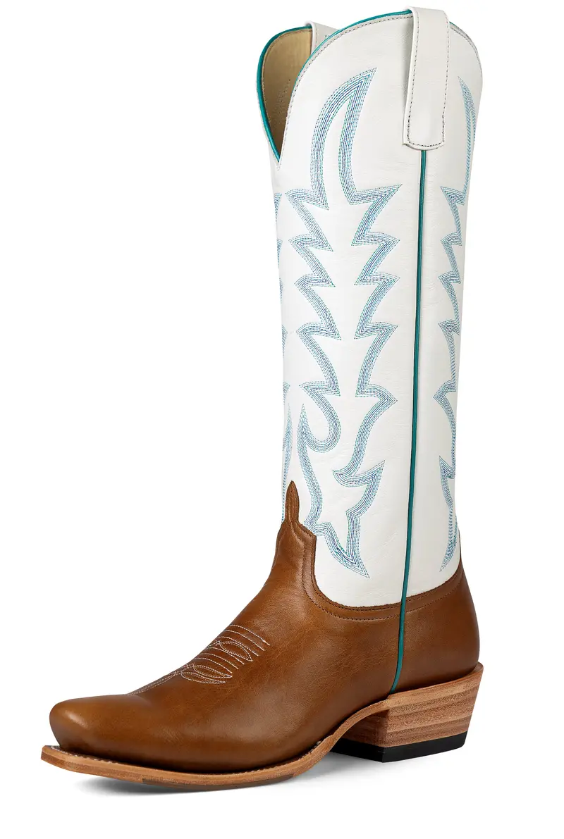 Women's Macie Bean Natural Station With 15" White Master Tops - M9531 1