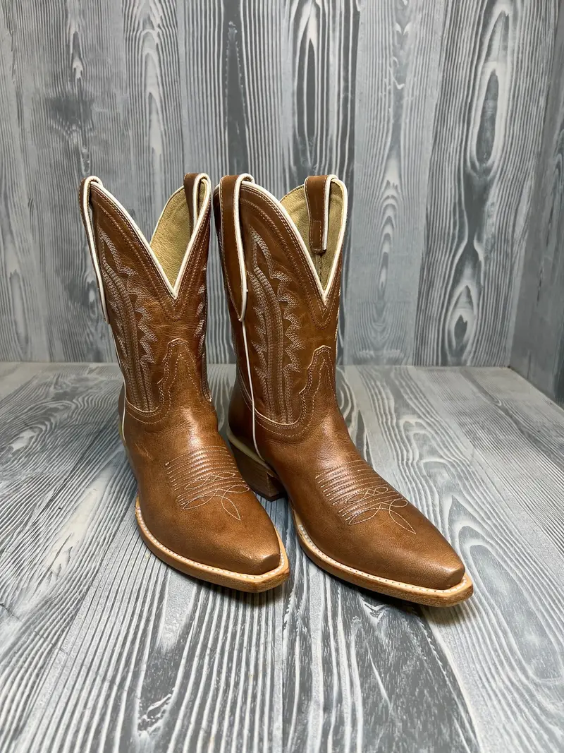 Women's Tony Lama Areli Bone Goat 9" Western Boot - Dr3250 1
