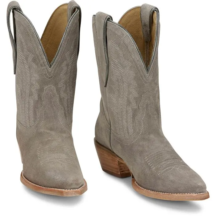 Women's Tony Lama Lea Ash Suede 9" Top - Dr3260 1
