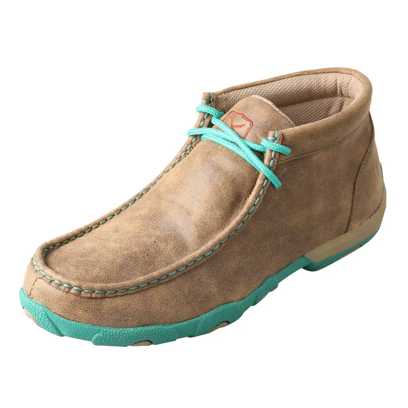 Women's Twisted X Chukka Bomber/Turquoise - Wdm0020 1
