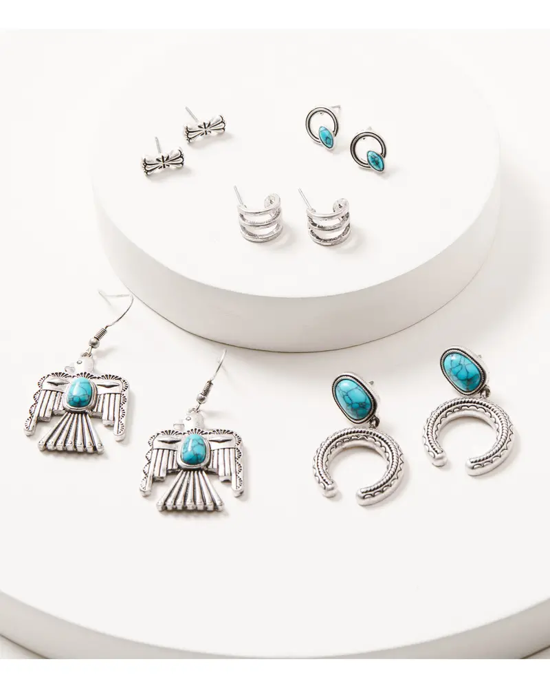 Woodstock Earring Set - 6 Piece 1