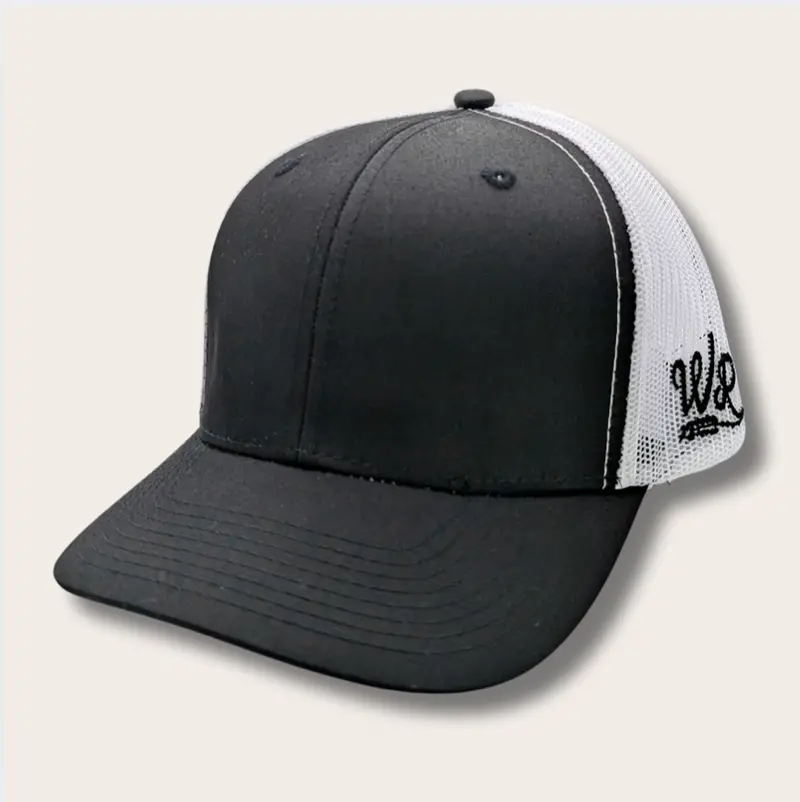 Wr Black/White Snapback 1