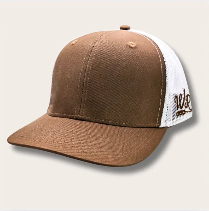 Wr Brown/White Snapback 1
