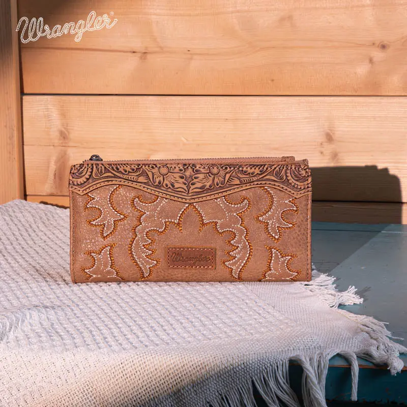 Wrangler Embroidered Bi-Fold Wallet - Wg145-212Kh 1