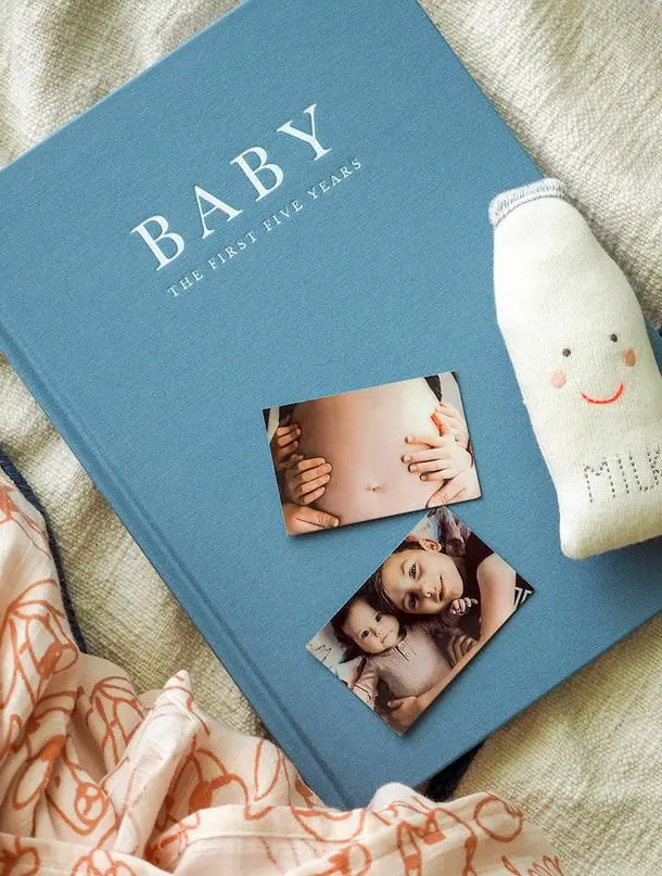 Write To Me - Journal - Baby - Birth To Five Years - Blue 1