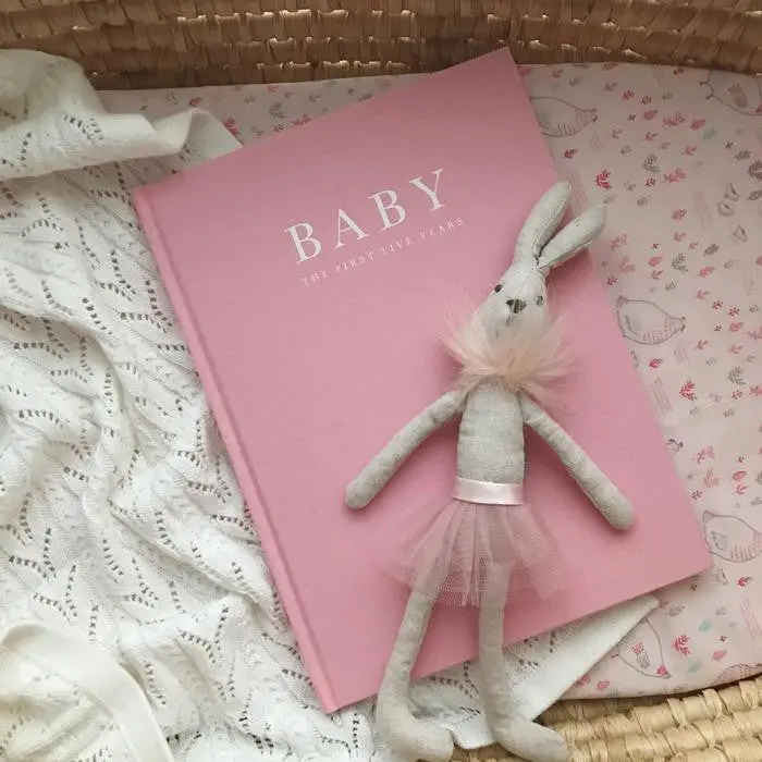 Write To Me - Journal - Baby - Birth To Five Years - Pink 1