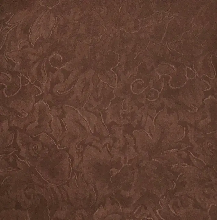 Wyoming Trading Chocolate Jacquard Silk Wild Rag 1