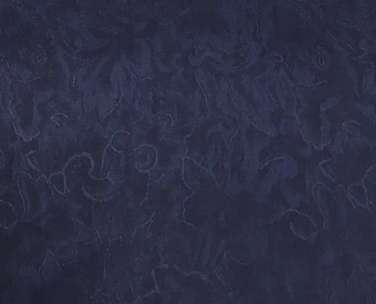 Wyoming Trading Navy Jacquard Silk Wild Rag 1
