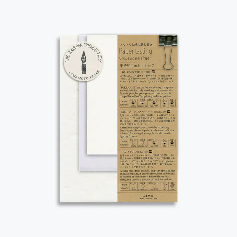 Yamamoto - Notepad - Paper Tasting - Translucent Vol.2 1