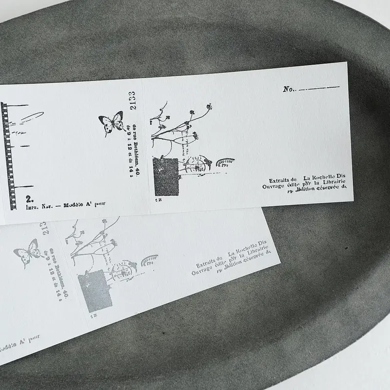 Yohaku - Notepad - Memo Pad - Nostalgy Grey 1
