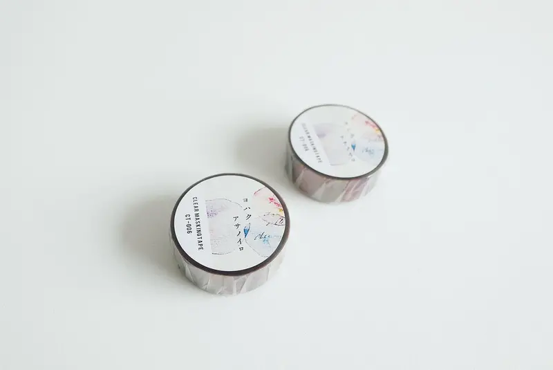 Yohaku - Washi Tape - Asanoiro (Clear) <Outgoing> 1