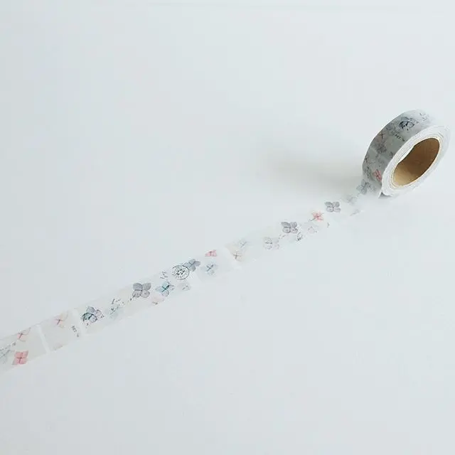 Yohaku - Washi Tape - Hydrangea 1