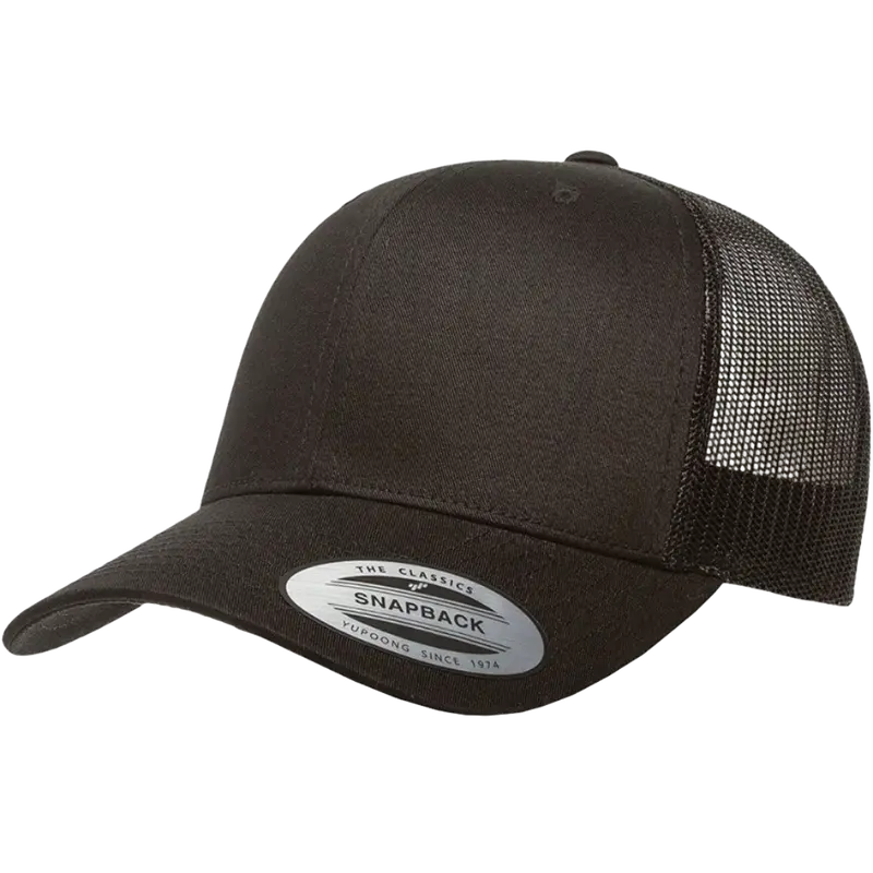 Youth Black 6-Panel 1