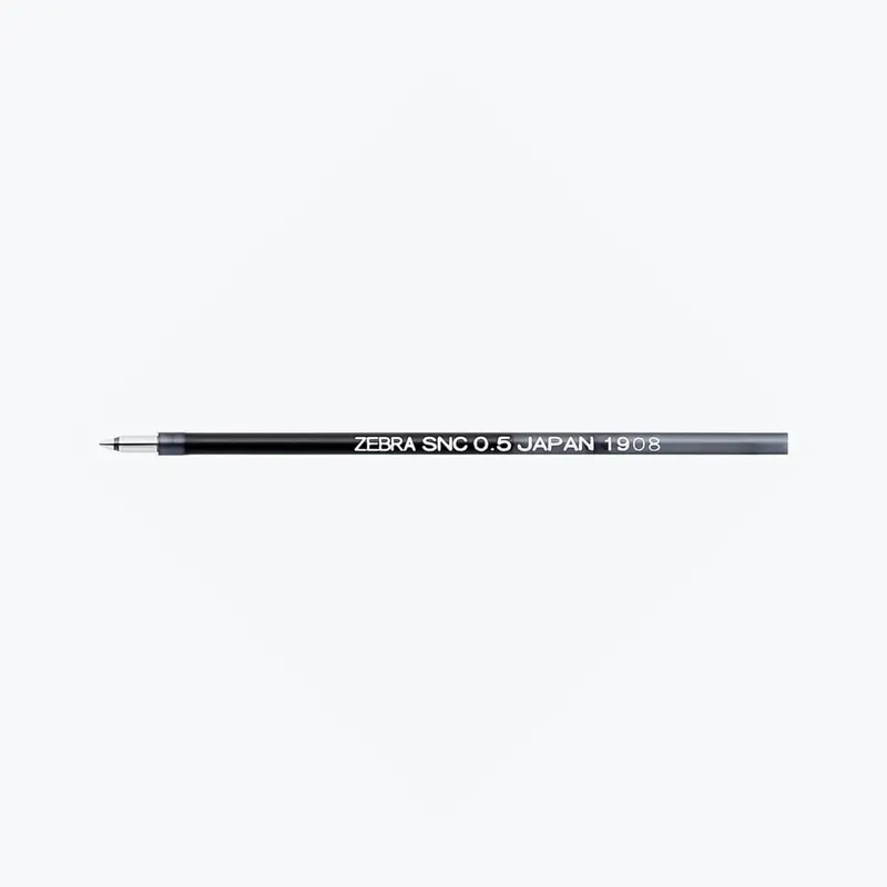 Zebra - Ballpoint Refill - Blen 3C/2·1 - 0.5Mm - Black 1