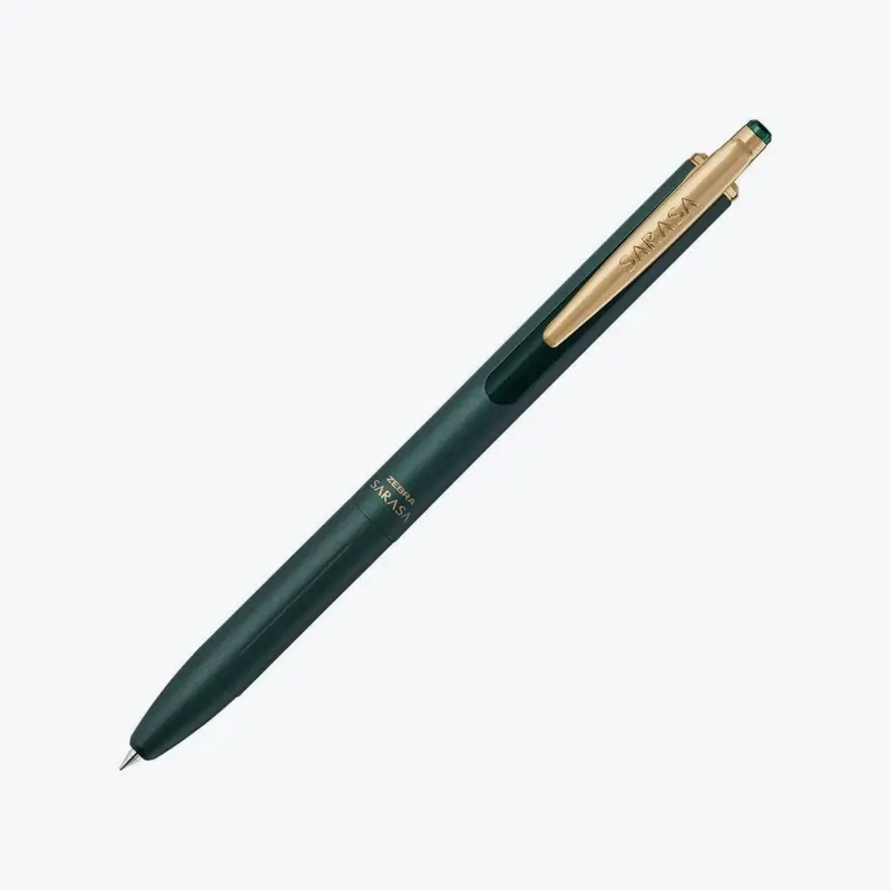 Zebra - Gel Pen - Sarasa Grand - 0.3Mm - Green Black 1