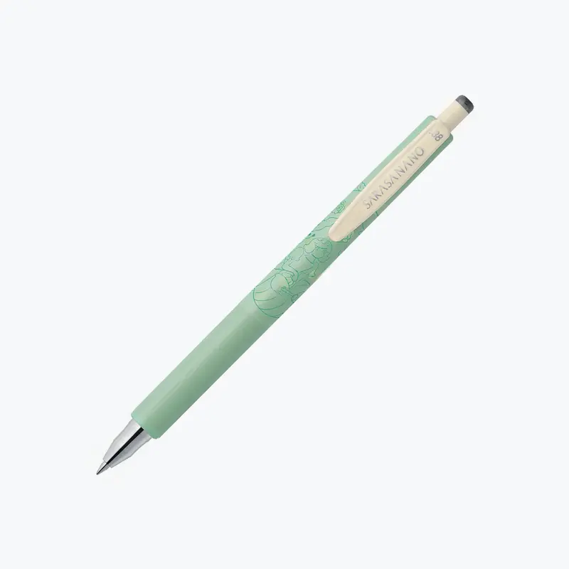 Zebra - Gel Pen - Sarasa Nano - 0.38Mm - My Little Joy - Green 1