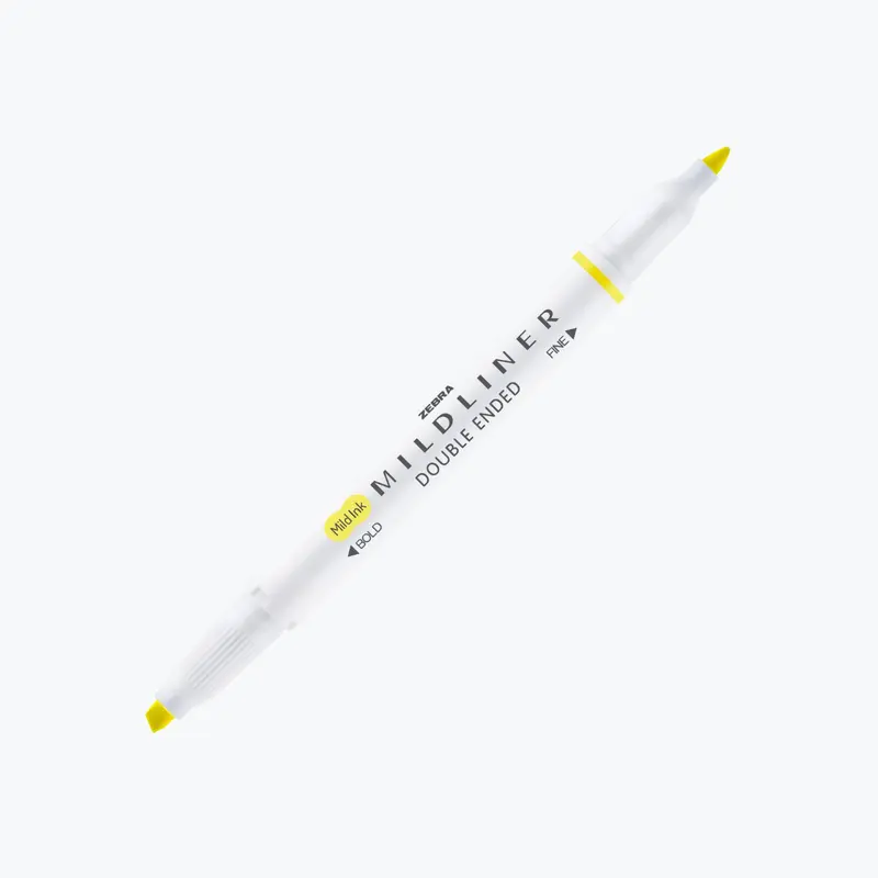Zebra - Highlighter - Mildliner Double Sided - Neutral Set 2