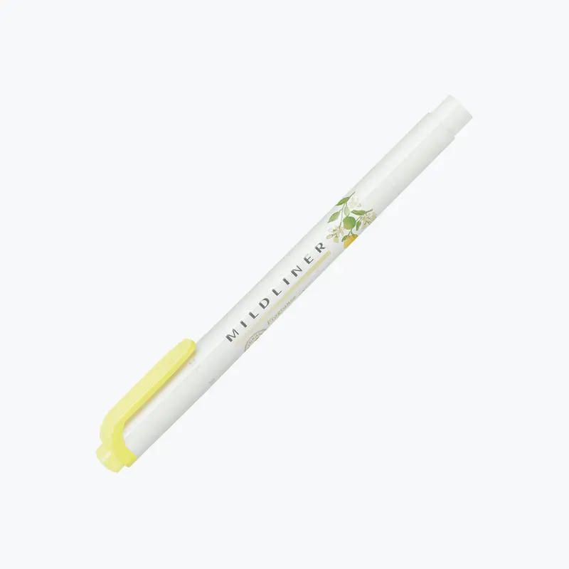 Zebra - Highlighter - Mildliner - Fragrance - Mild Sherbet Yellow 1