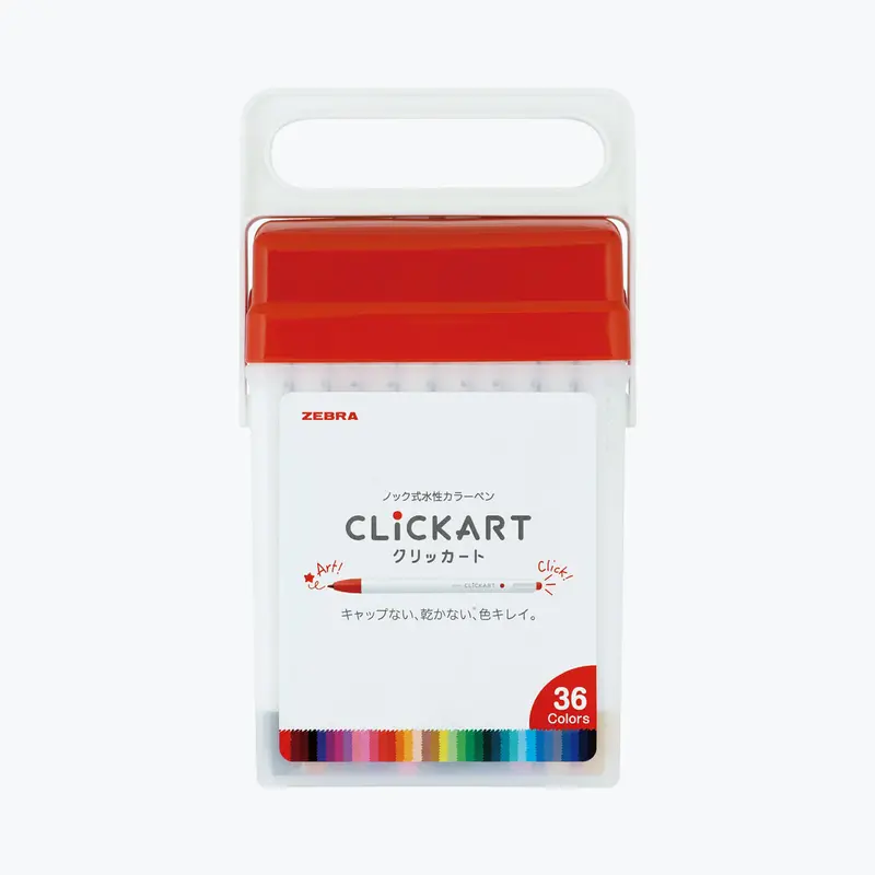 Zebra - Marker - Clickart 0.6Mm - 36 Piece Set 1