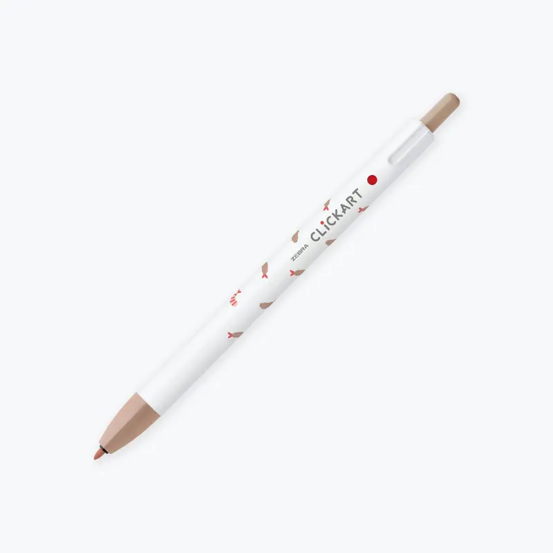 Zebra - Marker - Clickart - Yurukawa - Cocoa Brown 1