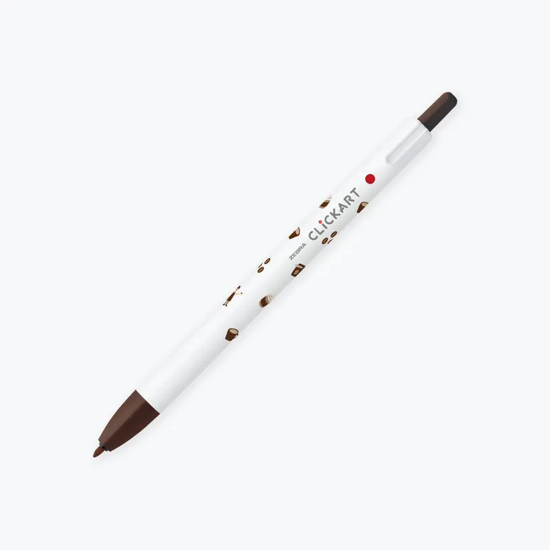 Zebra - Marker - Clickart - Yurukawa - Dark Brown 1