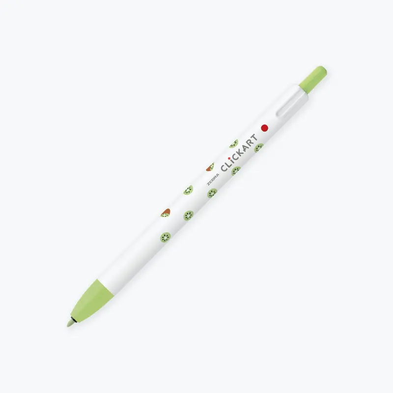 Zebra - Marker - Clickart - Yurukawa - Leaf Green 1