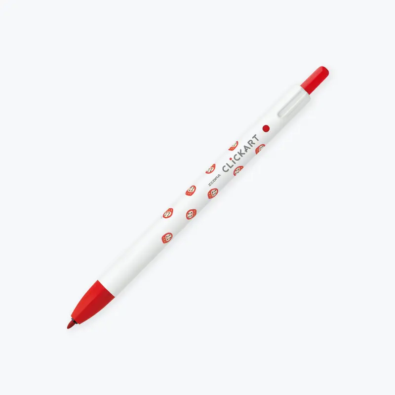 Zebra - Marker - Clickart - Yurukawa - Red 1