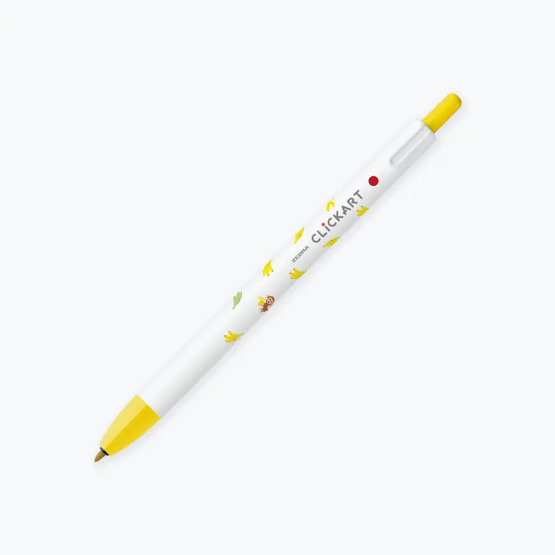 Zebra - Marker - Clickart - Yurukawa - Yellow 1