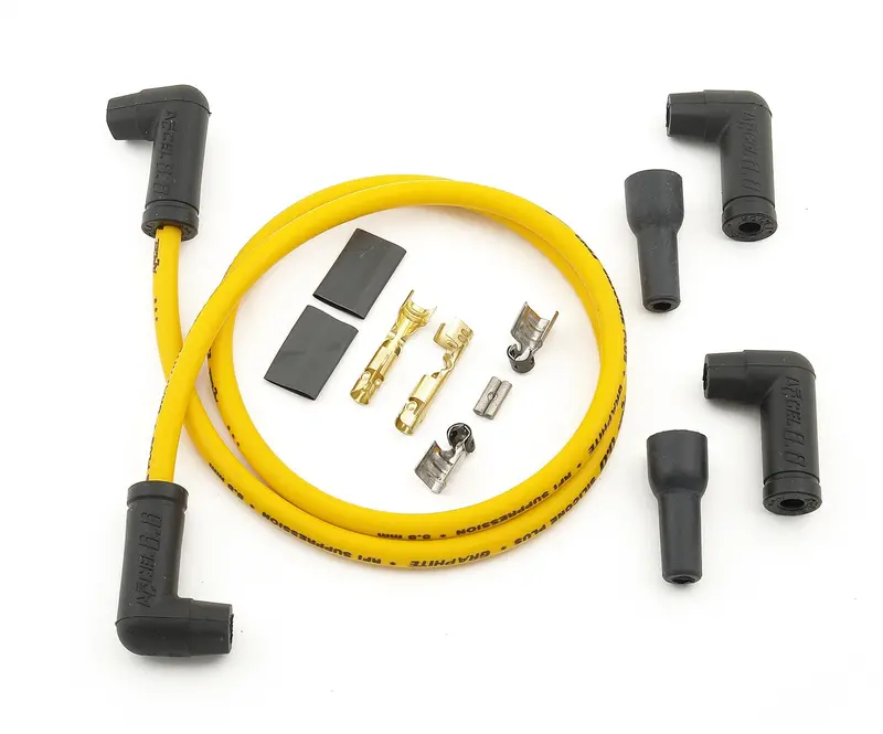 Accel Universal Spark Plug Wire Set – High-Performance Silicone Jacketed Ignition Cables 1