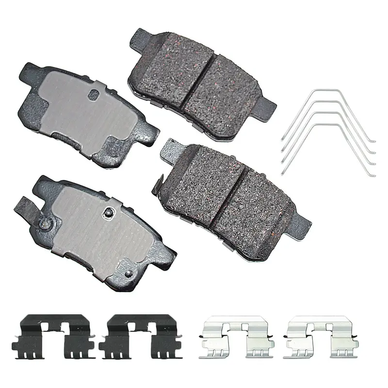 Akebono Act1336A Ceramic Brake Pads – Compatible With Acura Tsx (2009–2014) & Honda Accord (2008–2017) 1