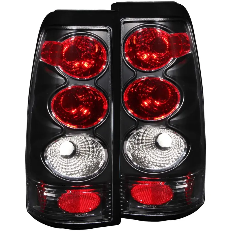 Anzo Usa 211025 Clear-Lens Black-Housing Tail Light Assembly – Pair 1