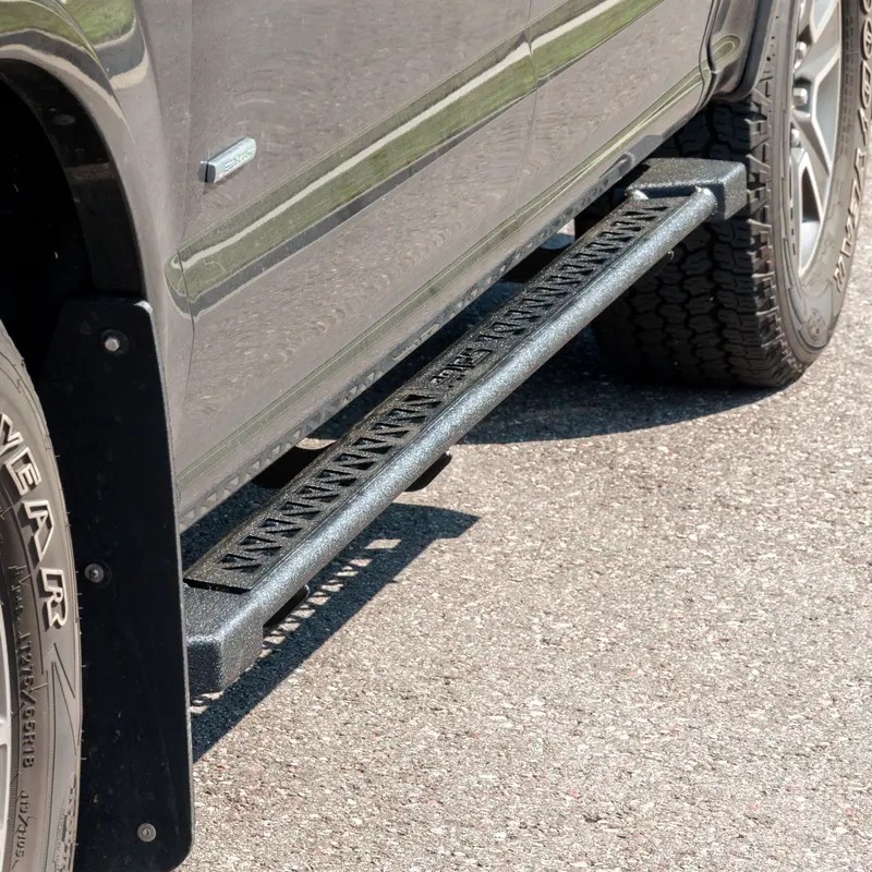 Aries 2074120 Rocker Step Running Boards – Custom Fit For Ford F-150/F-250/F-350/F-450/F-550 Crew Cab Models 2