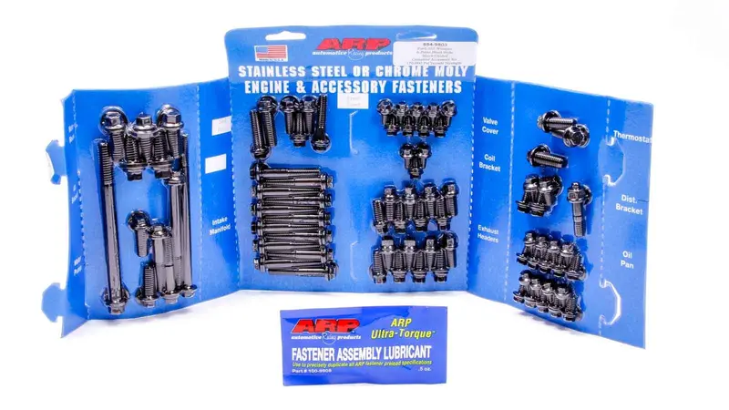 Arp 554-9803 Small-Block Ford Complete Engine Bolt Kit – 6-Point Head Design 1
