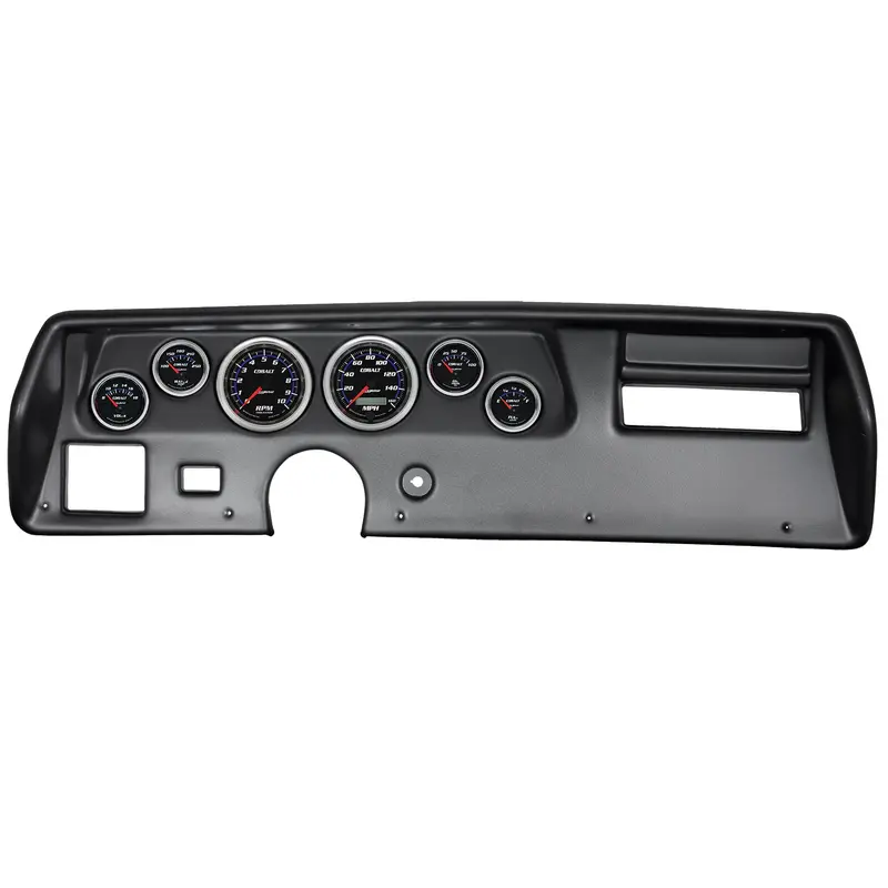 Autometer Direct-Fit Dash Kit For 1970–1972 Chevelle, El Camino & Monte Carlo – 6-Gauge Cluster 1