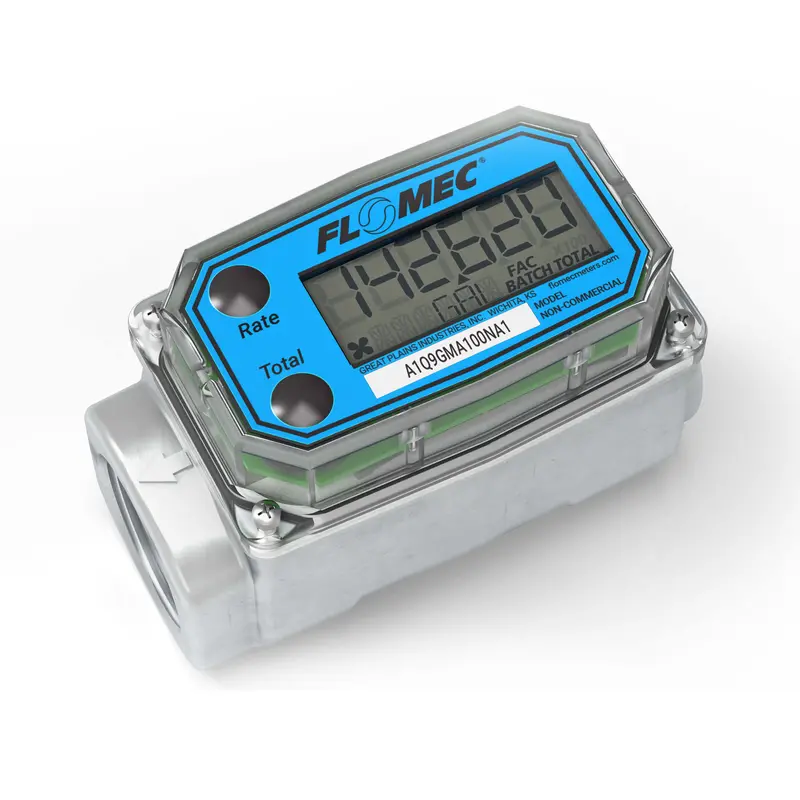 Battery-Powered Turbine Flow Meter With Aluminum Housing – Optimized For Light Hydrocarbons 1