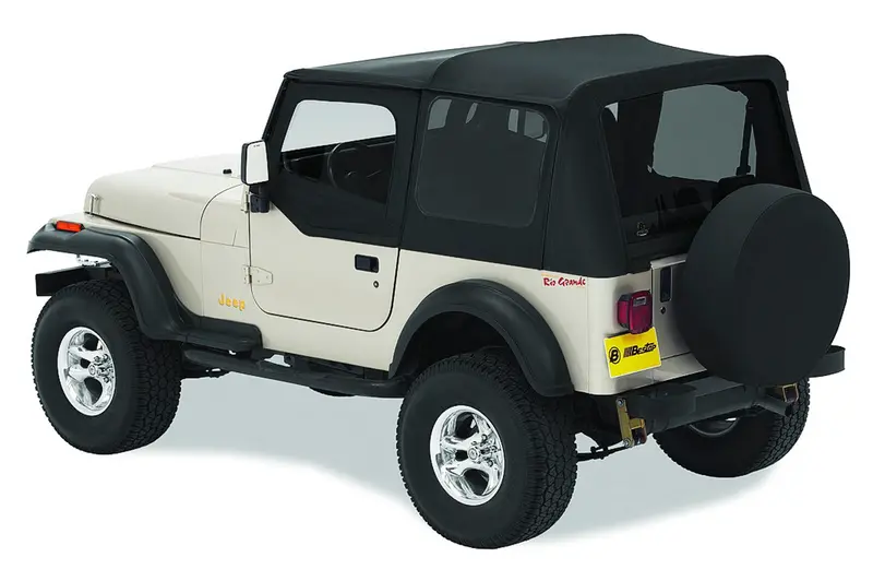 Bestop Replace-A-Top Soft Top Replacement For Oem Jeep Hardware 1