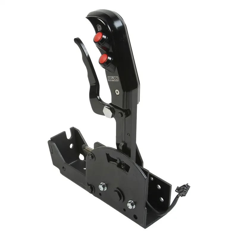 B&M Pro Stick Floor-Mount Automatic Shifter With Console Plate 1