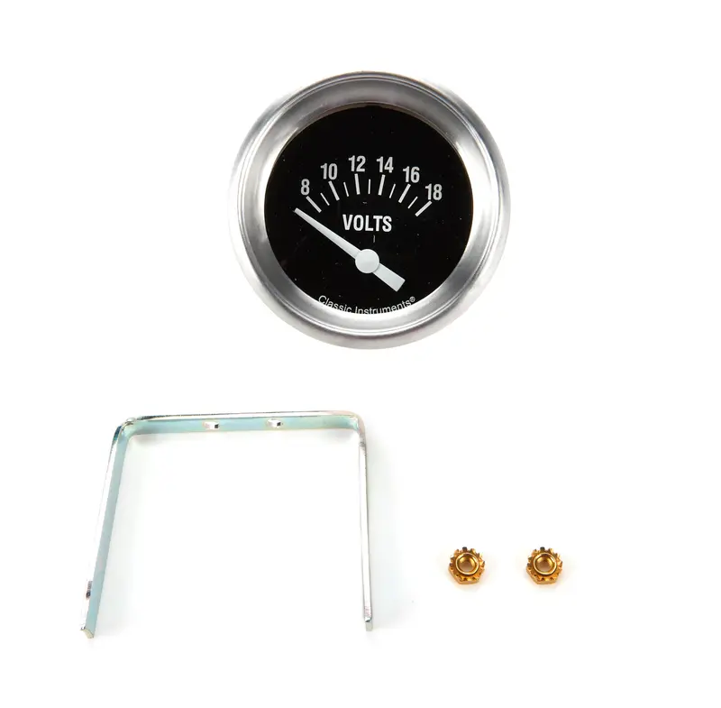 Classic Instruments Hr230Apf Hot Rod Volt Gauge – 2-5/8" Short-Sweep Analog Display 1