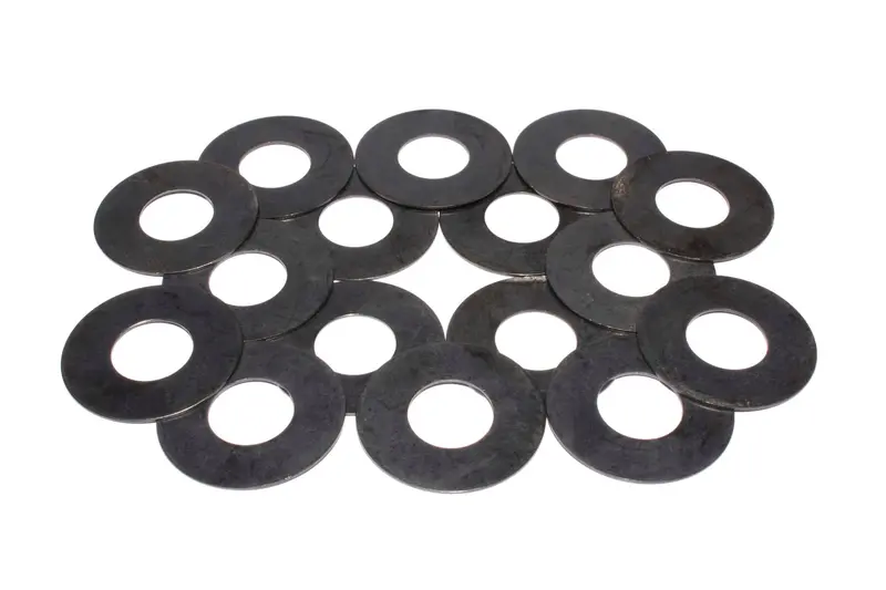 Comp Cams 4739-100 Valve Spring Shims – 100-Pack, 1.500" Od × 0.645" Id × 0.015" Thickness 1