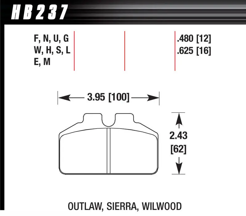Hawk Dtc-30 Racing Brake Pads – Dl Bridgebolt Configuration For Track-Ready Stopping Power 1