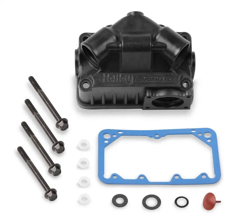Holley Aluminum V-Bowl Carburetor Kit – Lightweight Replacement Bowl Assembly For Holley Carburetors 1