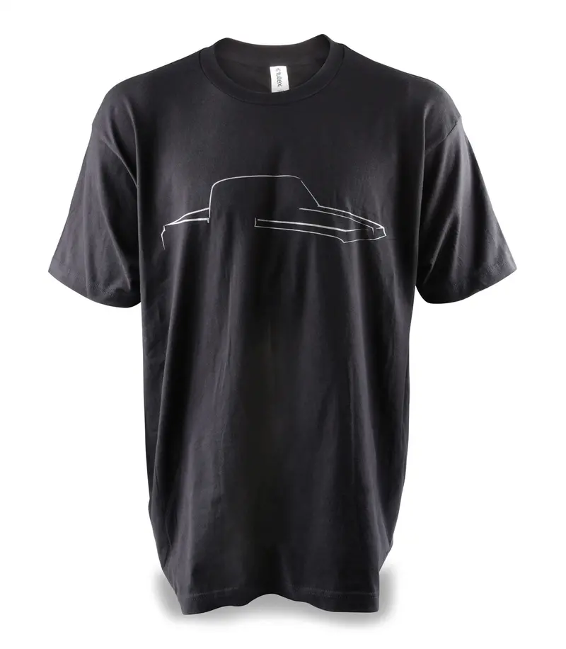 Holley Classic Truck Tee – Black Finish, Large Size, Fits 1967–1972 Chevrolet C10 1