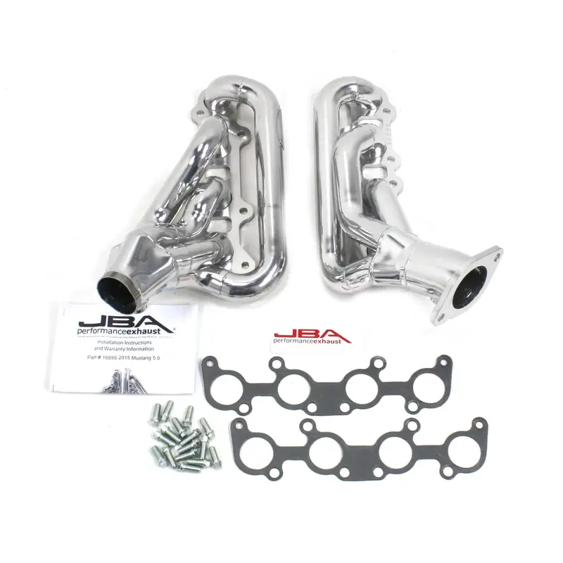 Jba 1689Sjs Ceramic-Coated Long-Tube Headers For 2015–2019 Ford Mustang 5.0L V8 1