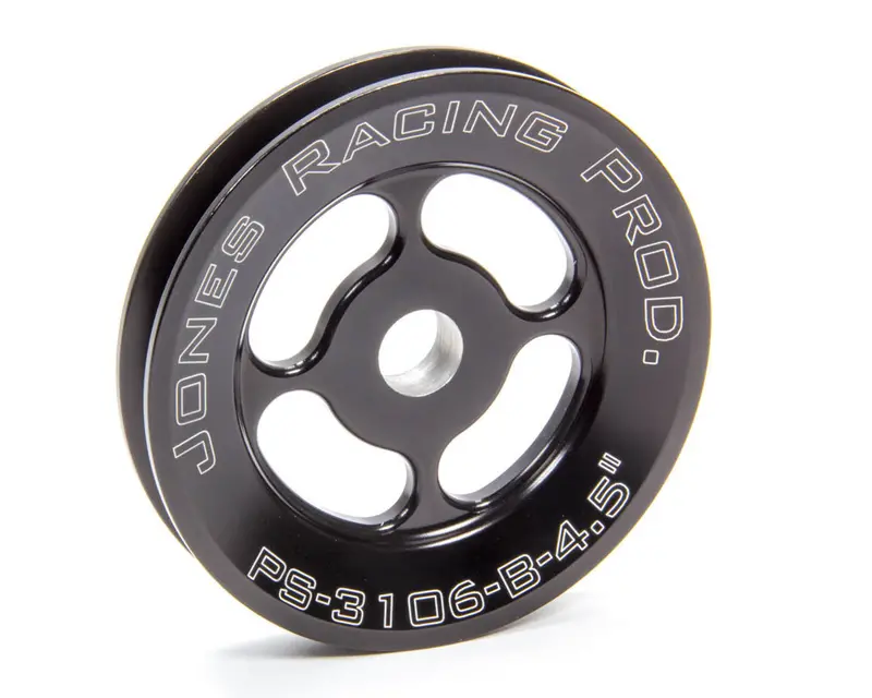 Jones Racing V-Belt Power Steering Pulley – 4.5-Inch Diameter (Ps-3106-B-4.500) 1